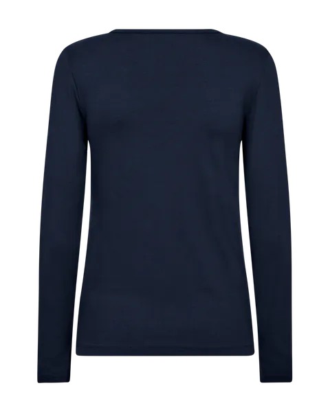 Hovedbilde LIANA TOPP M/LANG ERM - NAVY