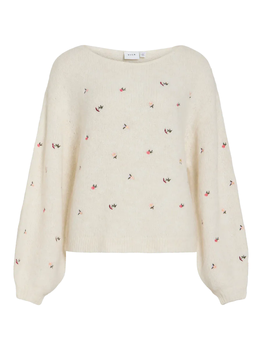 MARLEY GENSER - CREAM M/BLOMSTER