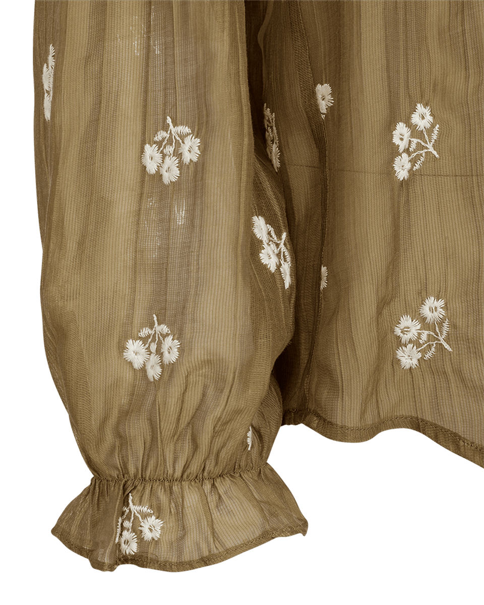 WENDY BLUSE - ANTIQUE BRONZE 