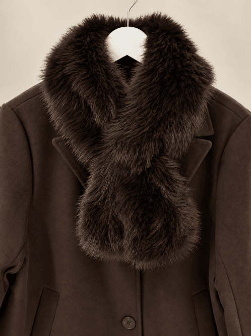 Hovedbilde FAKE FUR SKJERF - BRUN