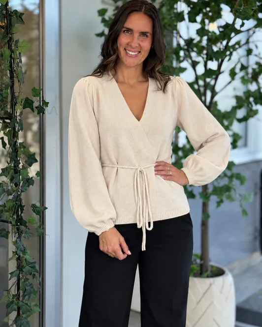 Hovedbilde KEHLA CARDIGAN - CREAM