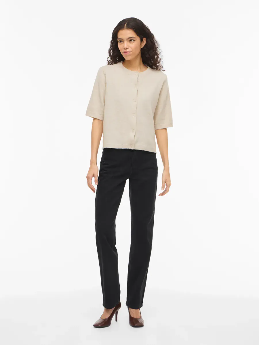 LIGA CARDIGAN 2/4 ERM - CREAM