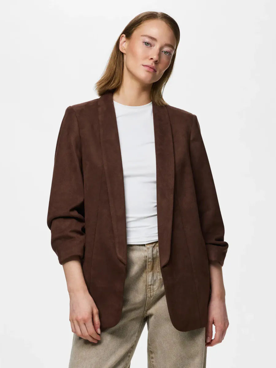 BOSELLA SEMSKET LOOK BLAZER - BRUN