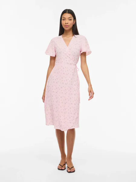 Hovedbilde LOVIE OMSLAGSKJOLE M/PRINT - ROSA