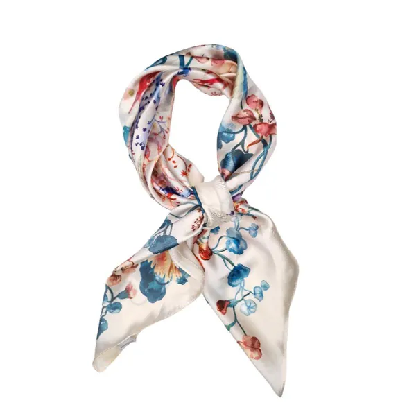 Hovedbilde SKJERF  SILKELOOK FLOWERS - OFFWHITE
