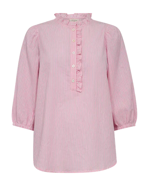 Bilde av ROLLY BLUSE - ROSA/OFFWHITE