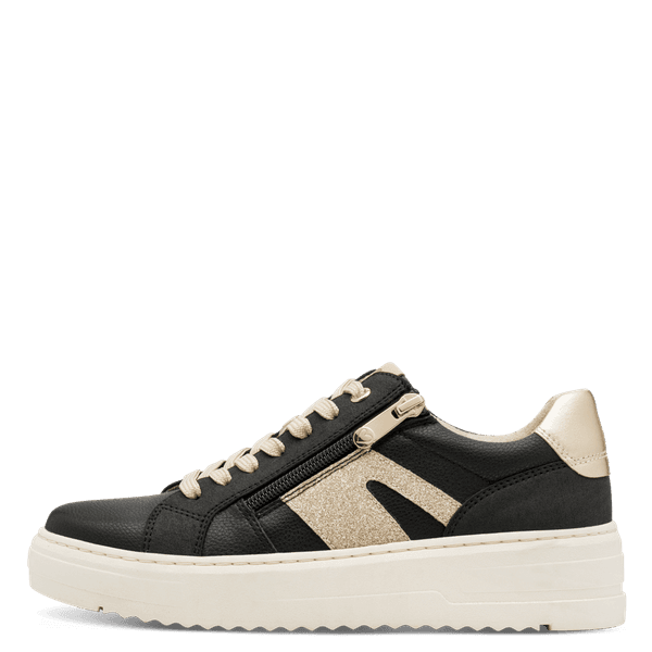 Hovedbilde SNEAKERS M/KULE DETALJER - SORT 