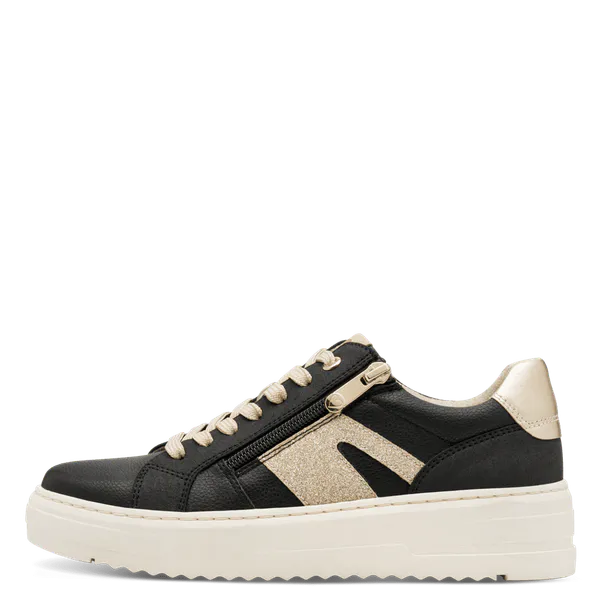 Hovedbilde SNEAKERS M/KULE DETALJER - SORT 