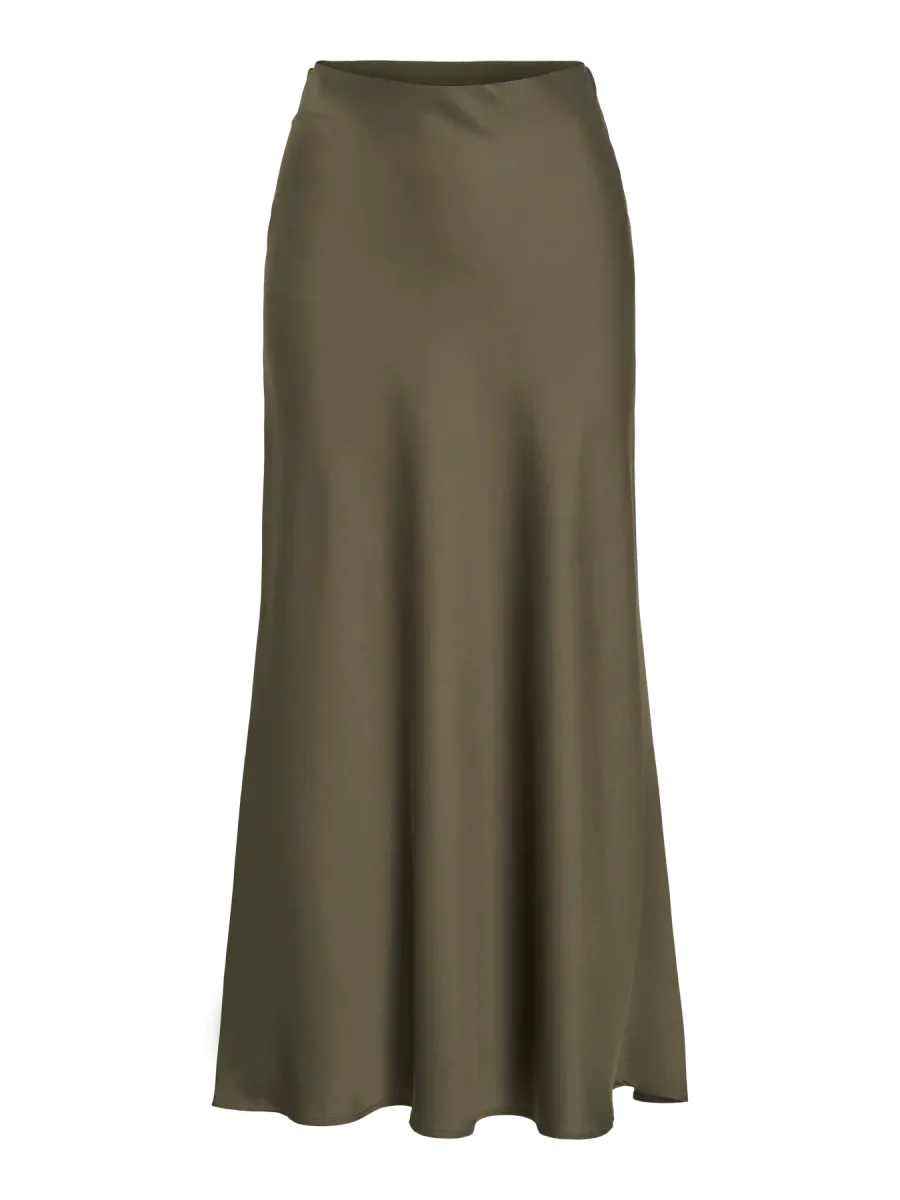 ELLETTE SKJØRT - OLIVEN