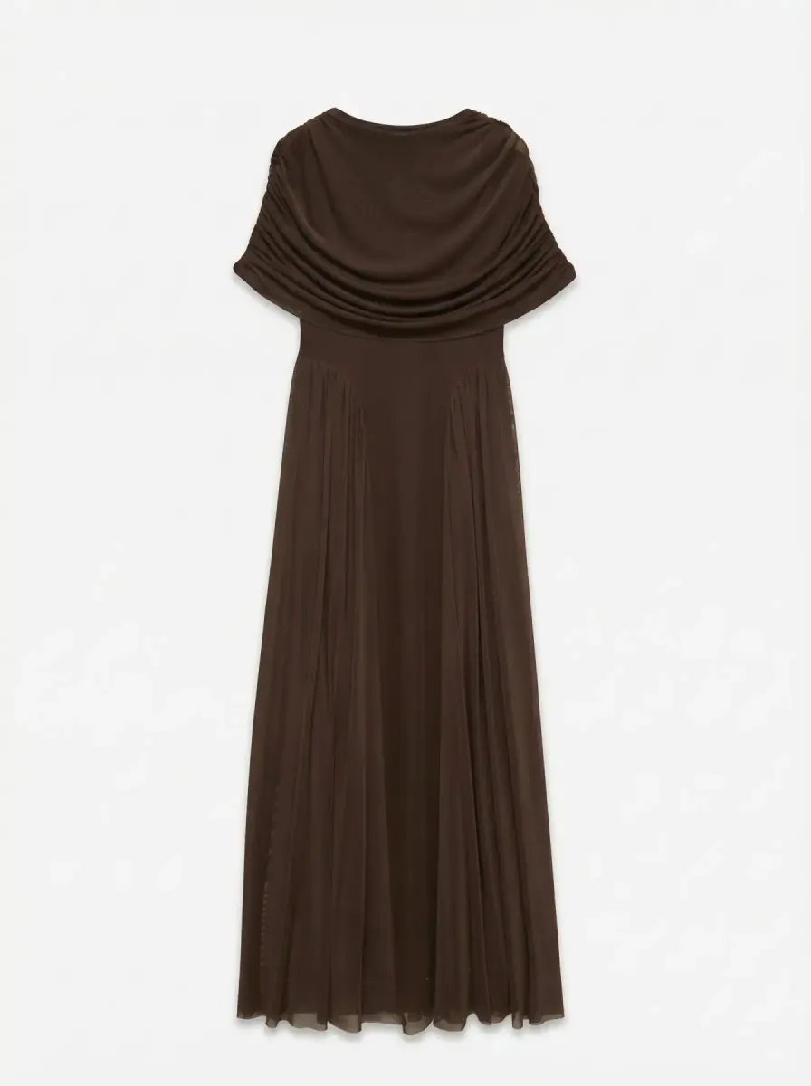 ROSETTA MAXI KJOLE - SORT