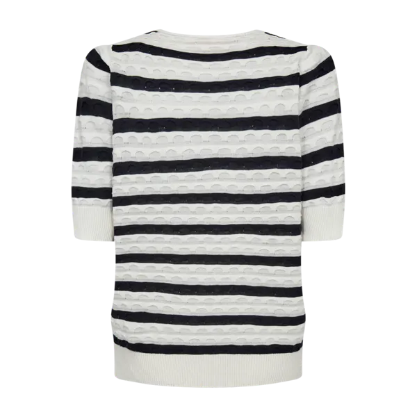 Hovedbilde DODO GENSER STRIPES - OFFWHITE/NAVY