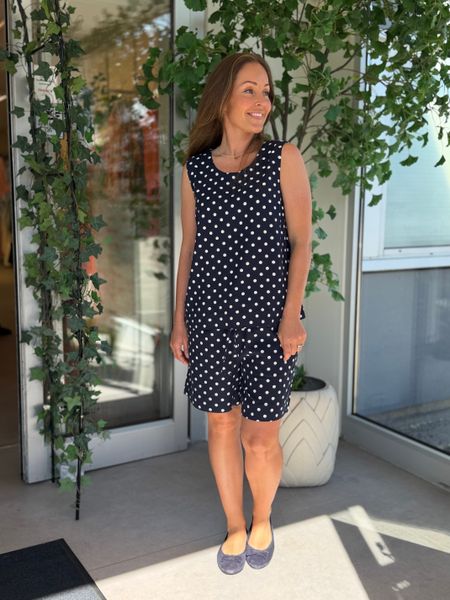 Hovedbilde LAVISCO TOPP M/DOTS - NAVY/HVIT