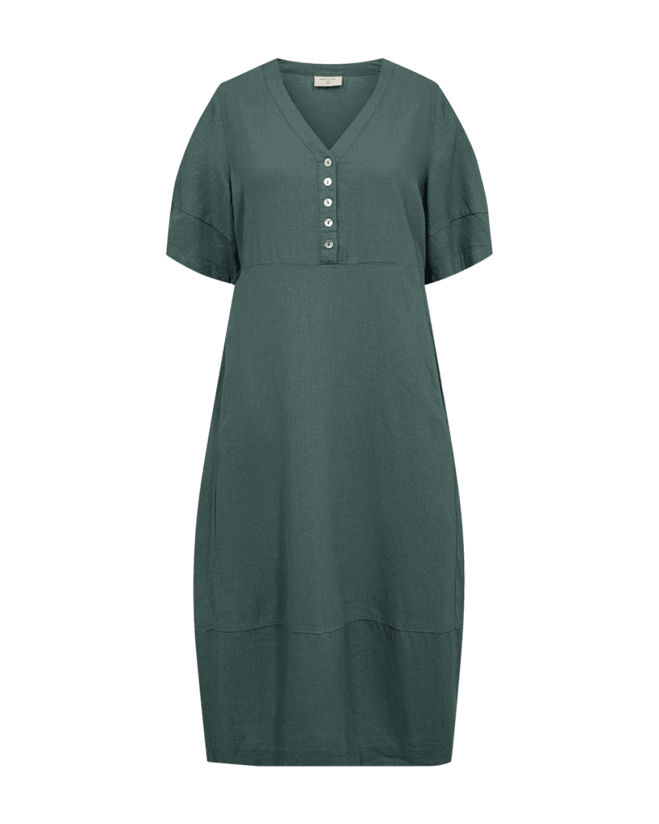 LAVA KJOLE V-HALS - GRØNN
