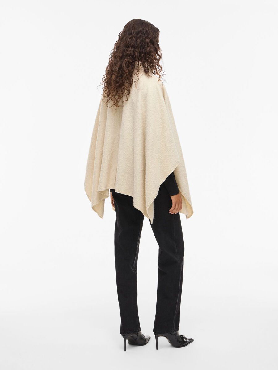 PAULINE PONCHO - CREAM