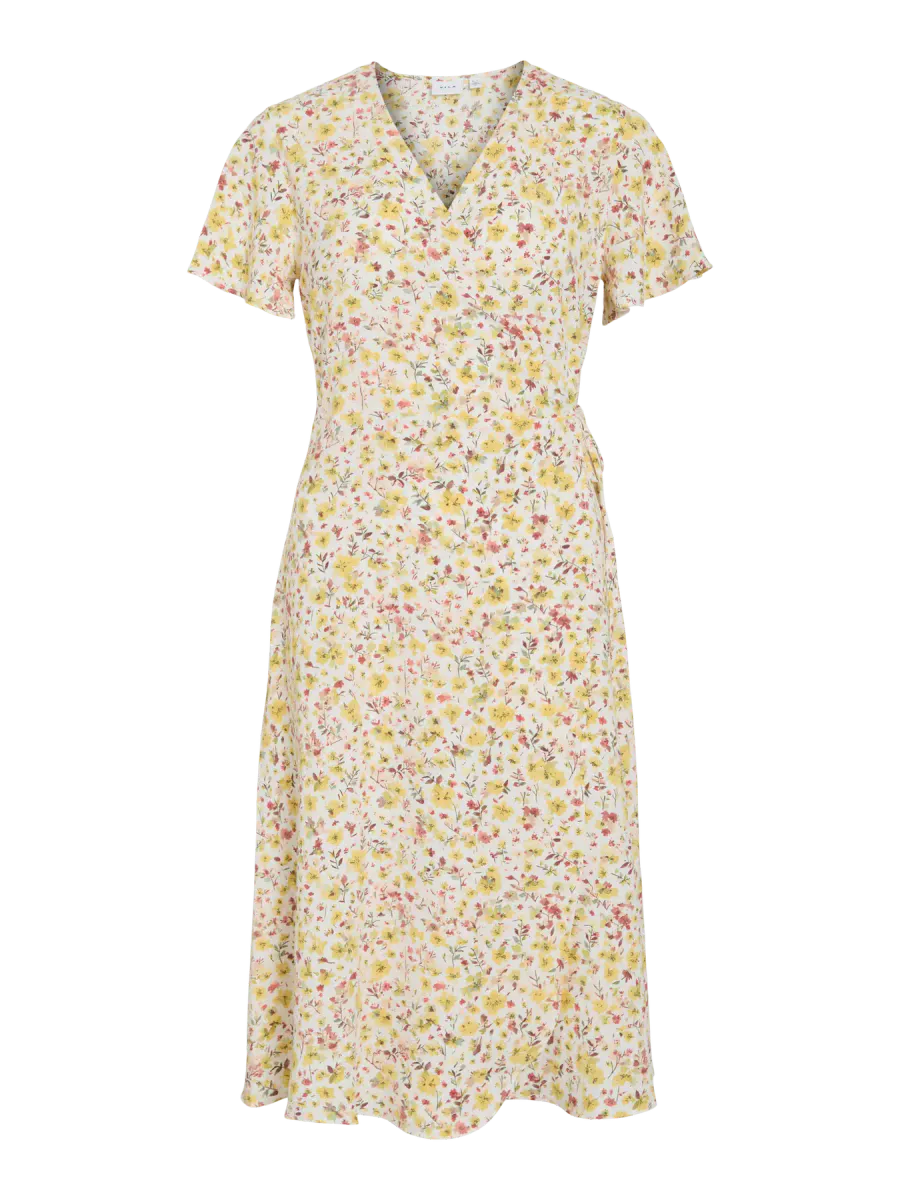 LOVIE OMSLAGSKJOLE M/PRINT - YARROW