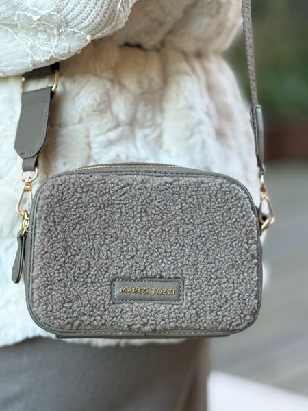 Hovedbilde VESKE M/REIM TEDDY - GRÅBRUN