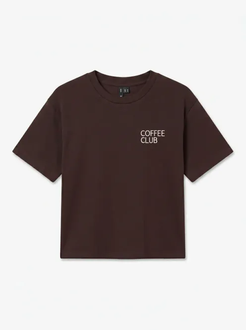 Hovedbilde PAULINA THEA T-SHIRT - BRUN