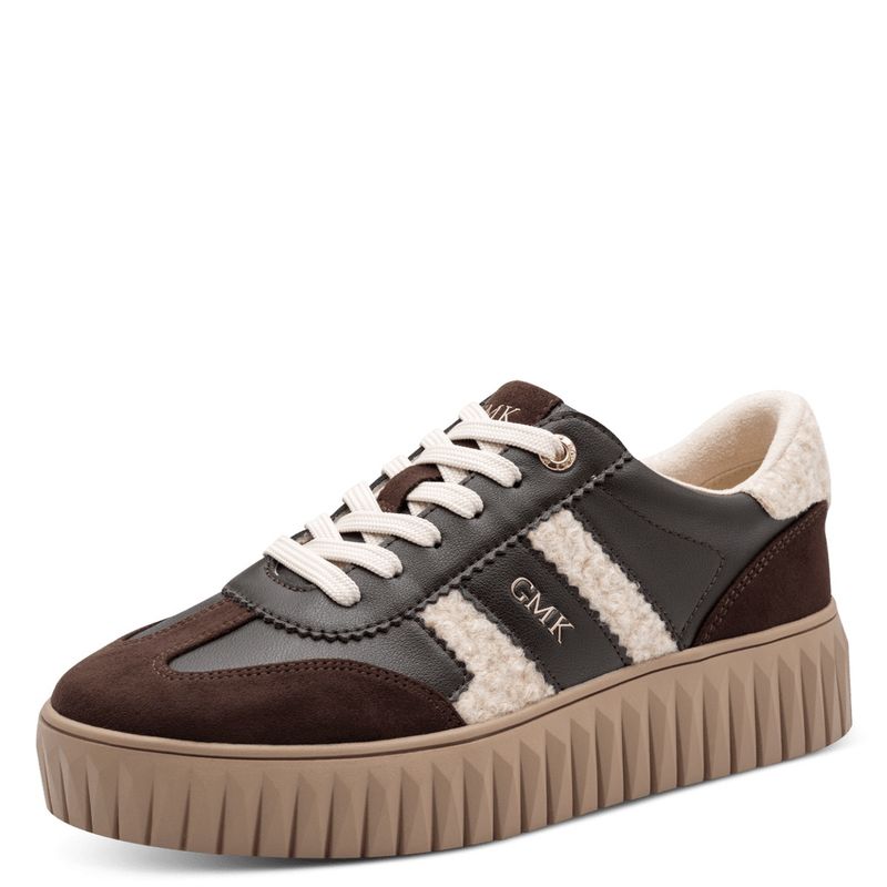 SNEAKERS M/TEDDY - BRUN