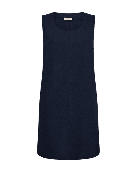 Hovedbilde LAVA KJOLE U/ERM M/KNAPPER BAK - NAVY