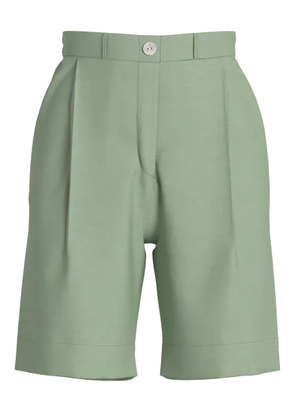 Hovedbilde PRISILLA RETT SHORTS - GRØNN