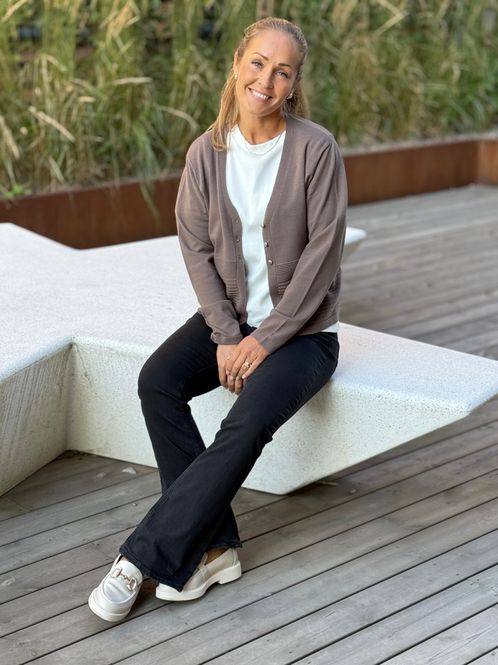 Hovedbilde FLOW CARDIGAN - MULDVARP