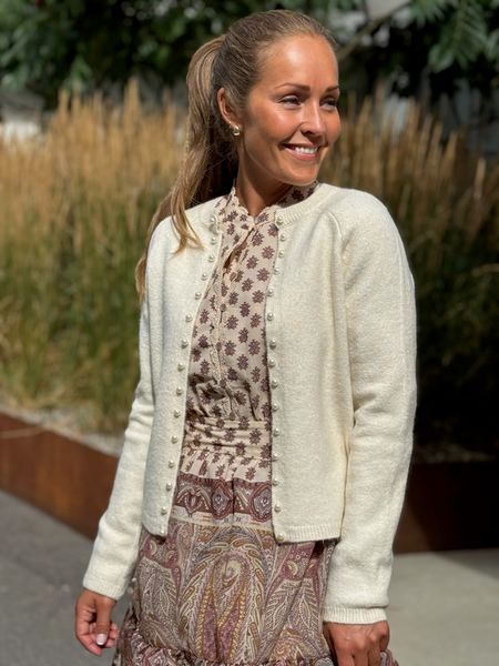 Hovedbilde MAGALENE CARDIGAN - CREAM