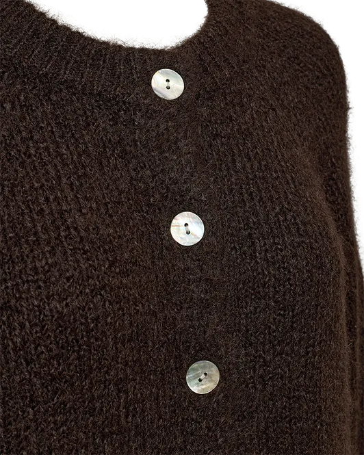 Hovedbilde LULU CARDIGAN - BRUN