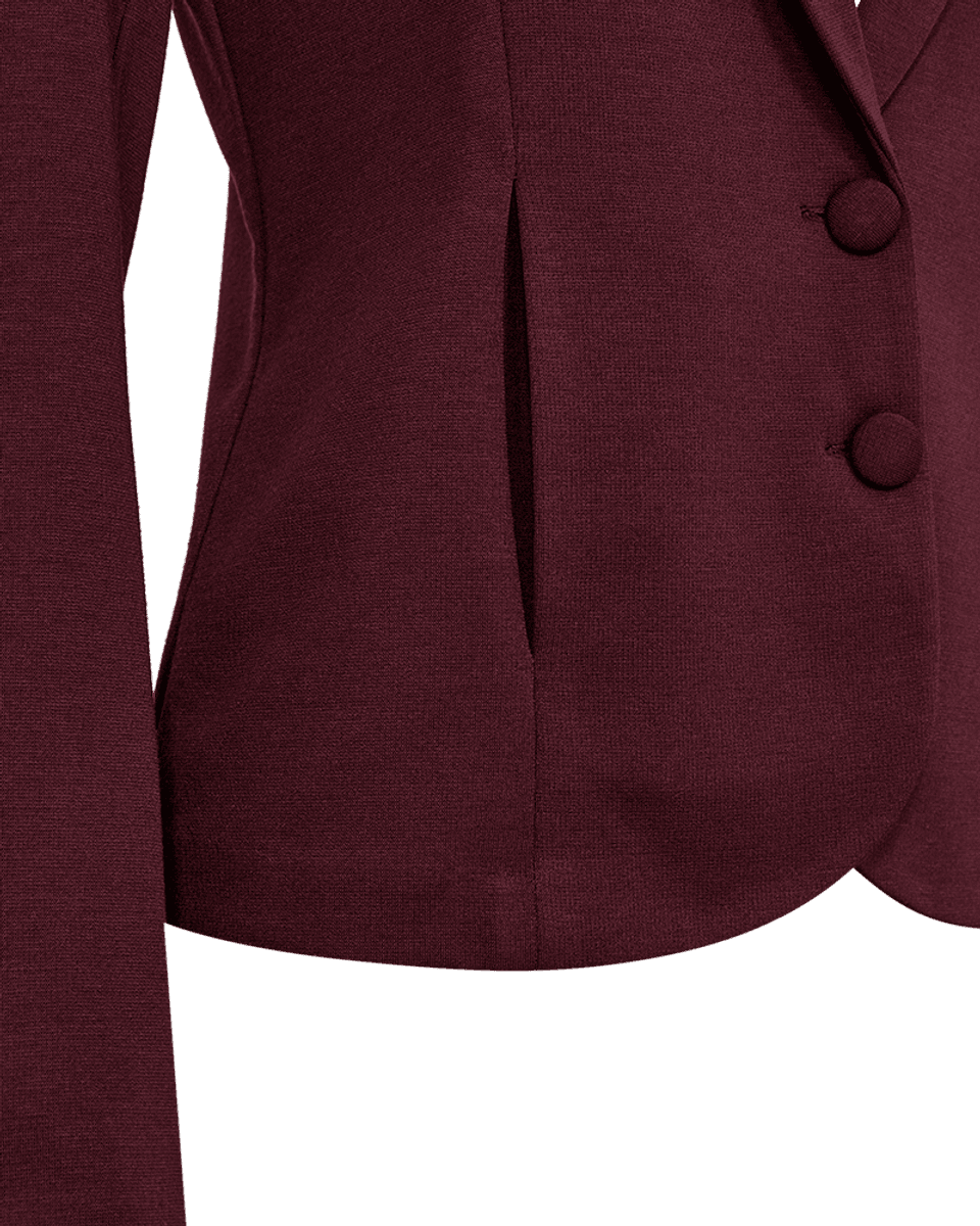 NANNI KORT BLAZER - PLOMME