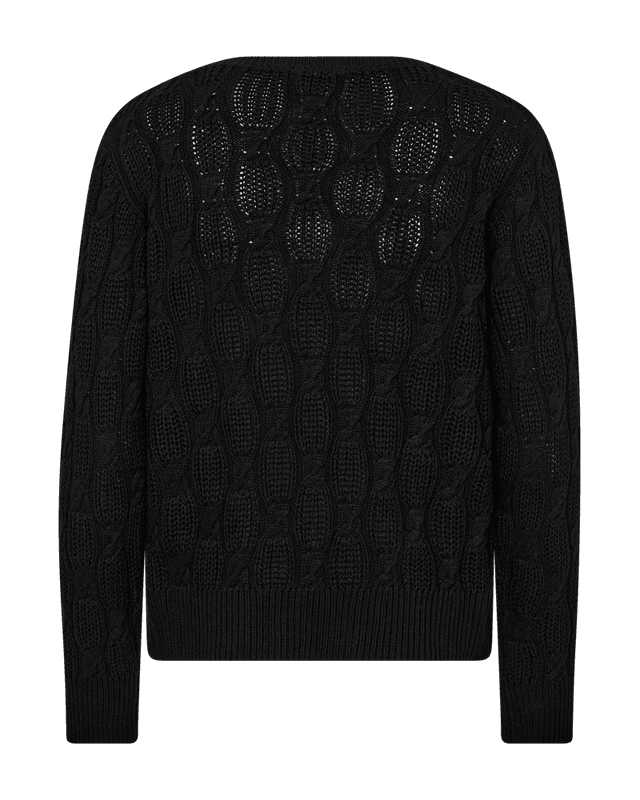 DOMO PULLOVER - SORT
