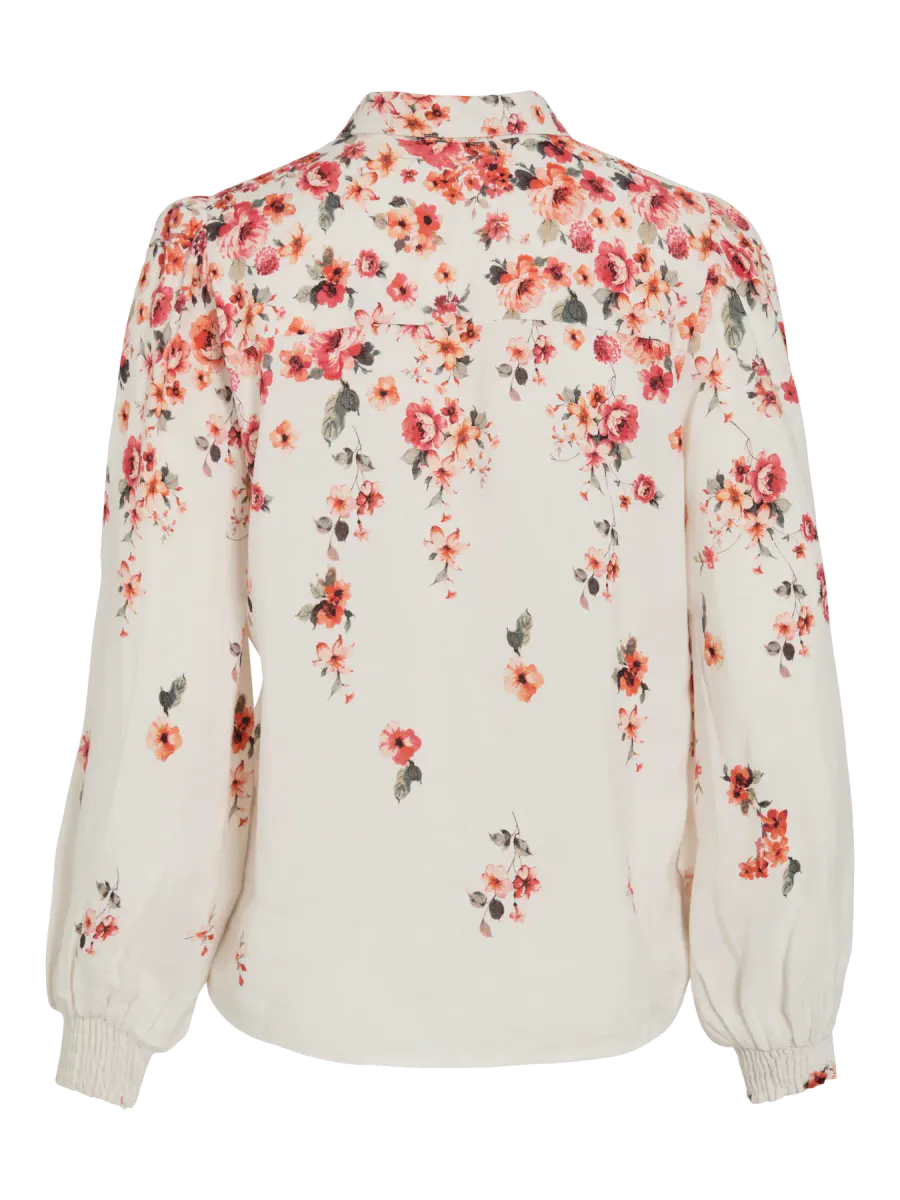 ELMA BAI BLUSE FLOWER - CREAM