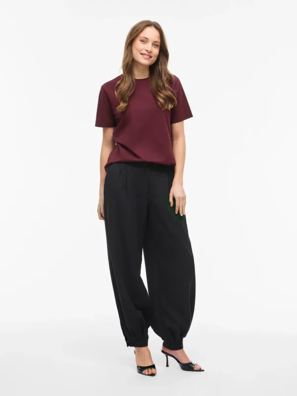 NORA T-SHIRT - PLOMME