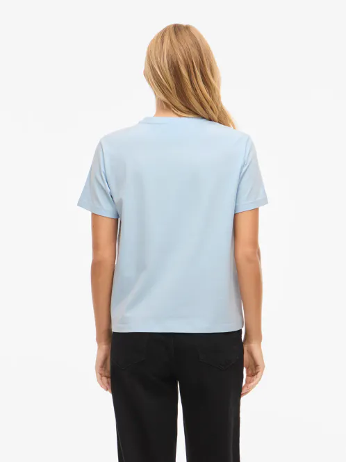 Hovedbilde NORA T-SHIRT - LYSBLÅ