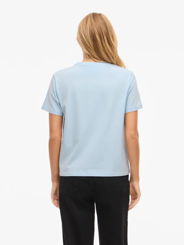 NORA T-SHIRT - LYSBLÅ