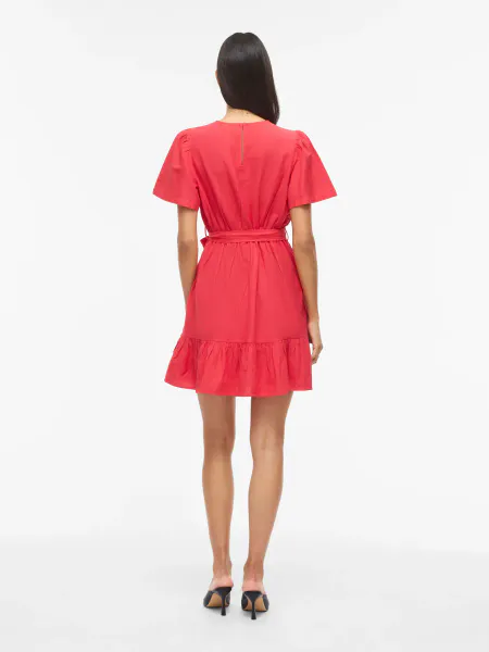 Hovedbilde PRISILLA KJOLE M/KNYTEBÅND - BRINGEBÆR