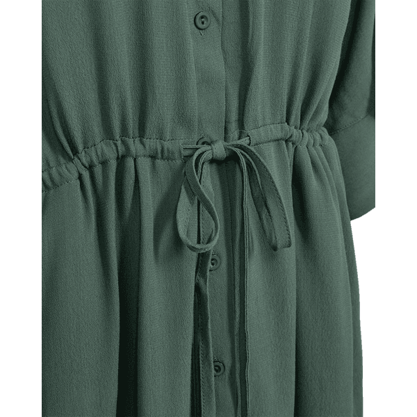 Hovedbilde LOVY VISCOSE KJOLE - GRØNN