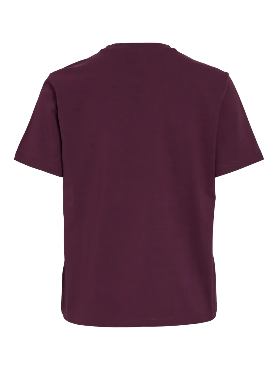 NORA T-SHIRT - PLOMME