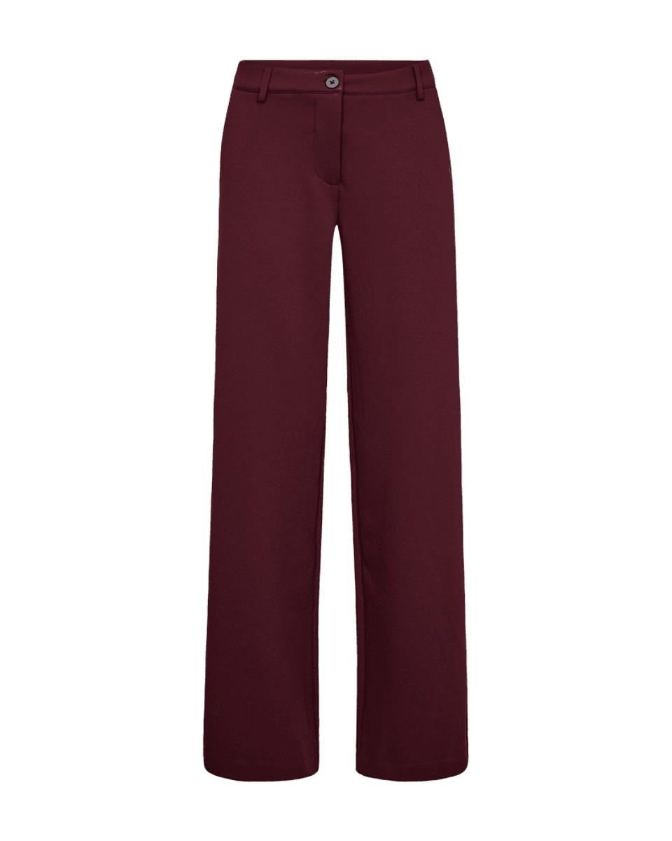 NANNI RETT BUKSE FASHION - PLOMME