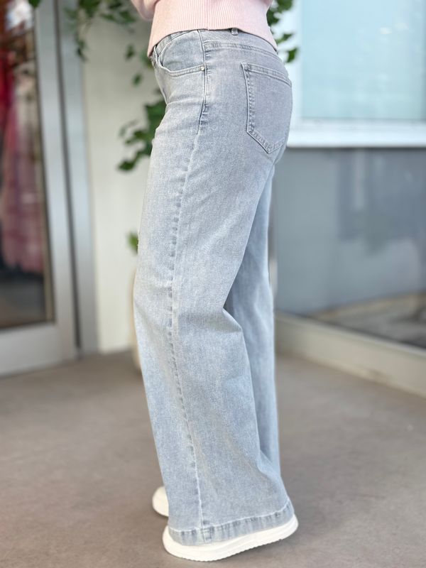 VEGA FLARE JEANS 84 CM - LYS DENIM