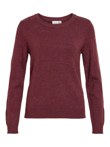 Hovedbilde VIRIL GENSER O-NECK - PLOMME