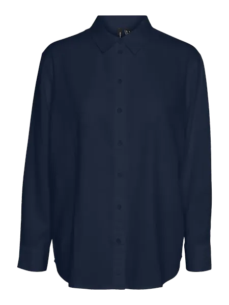 Hovedbilde LINN BASIC SKJORTE - NAVY