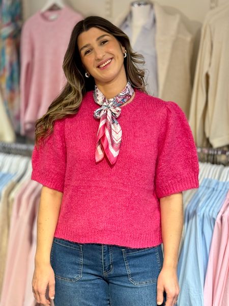 Hovedbilde NOVAH GENSER M/KORT ERM - CERISE MELERT