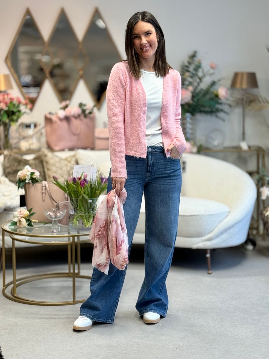 SORRENTO CARDIGAN - ROSA