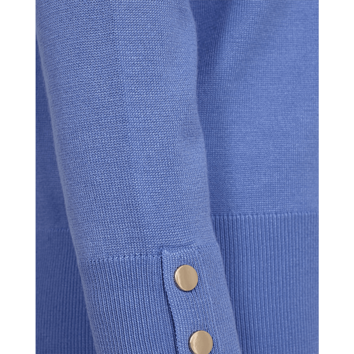 KATIE GENSER M/RUND HALS - WEDGEWOOD