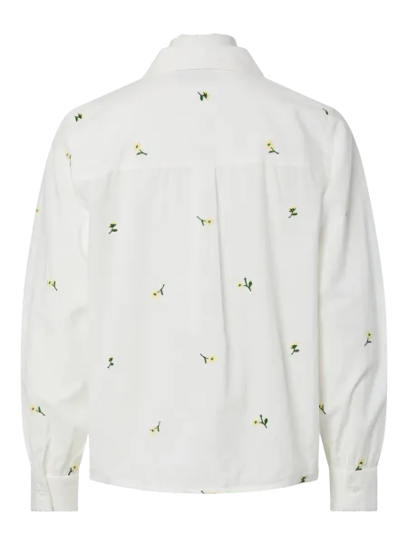 Hovedbilde GENEVA SKJORTE - OFFWHITE/GUL