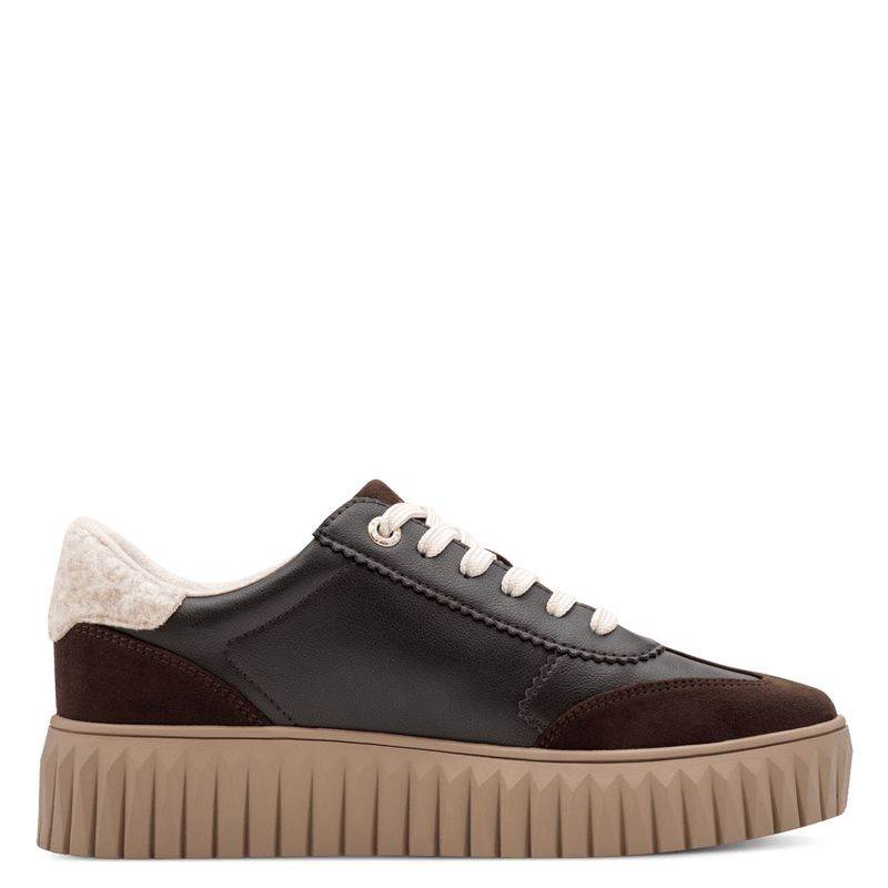 SNEAKERS M/TEDDY - BRUN
