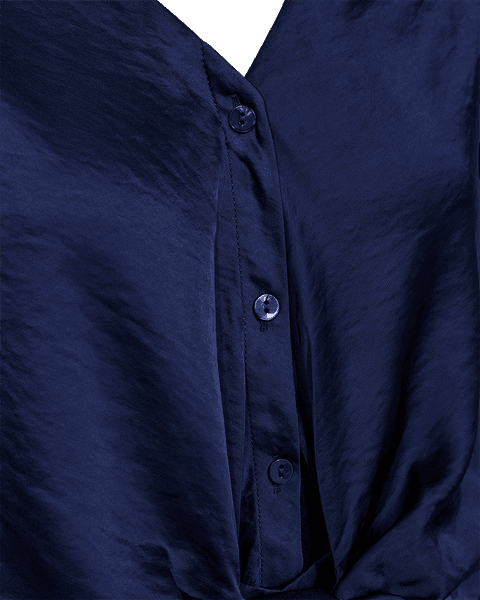Hovedbilde DOVE SATENG BLUSE - PATRIOT BLUE