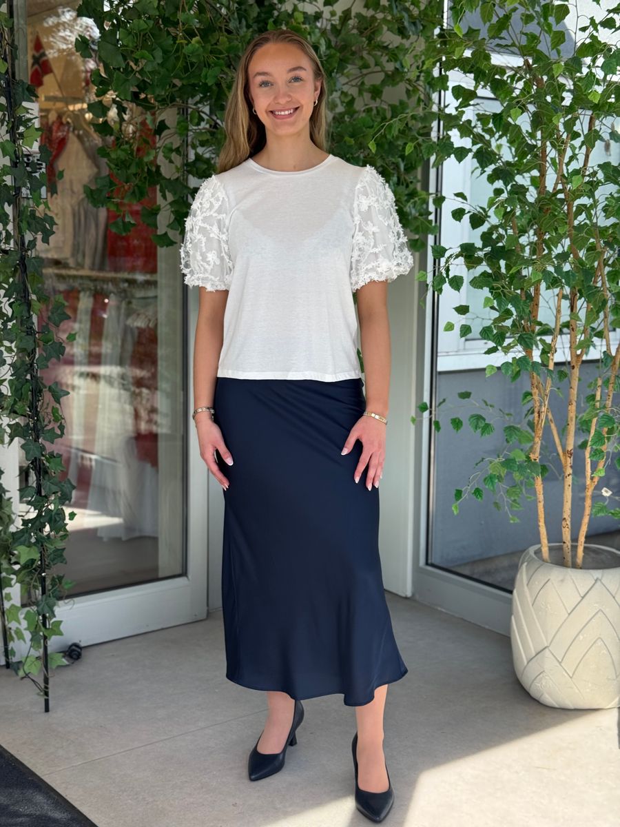 ELLETTE SKJØRT - NAVY