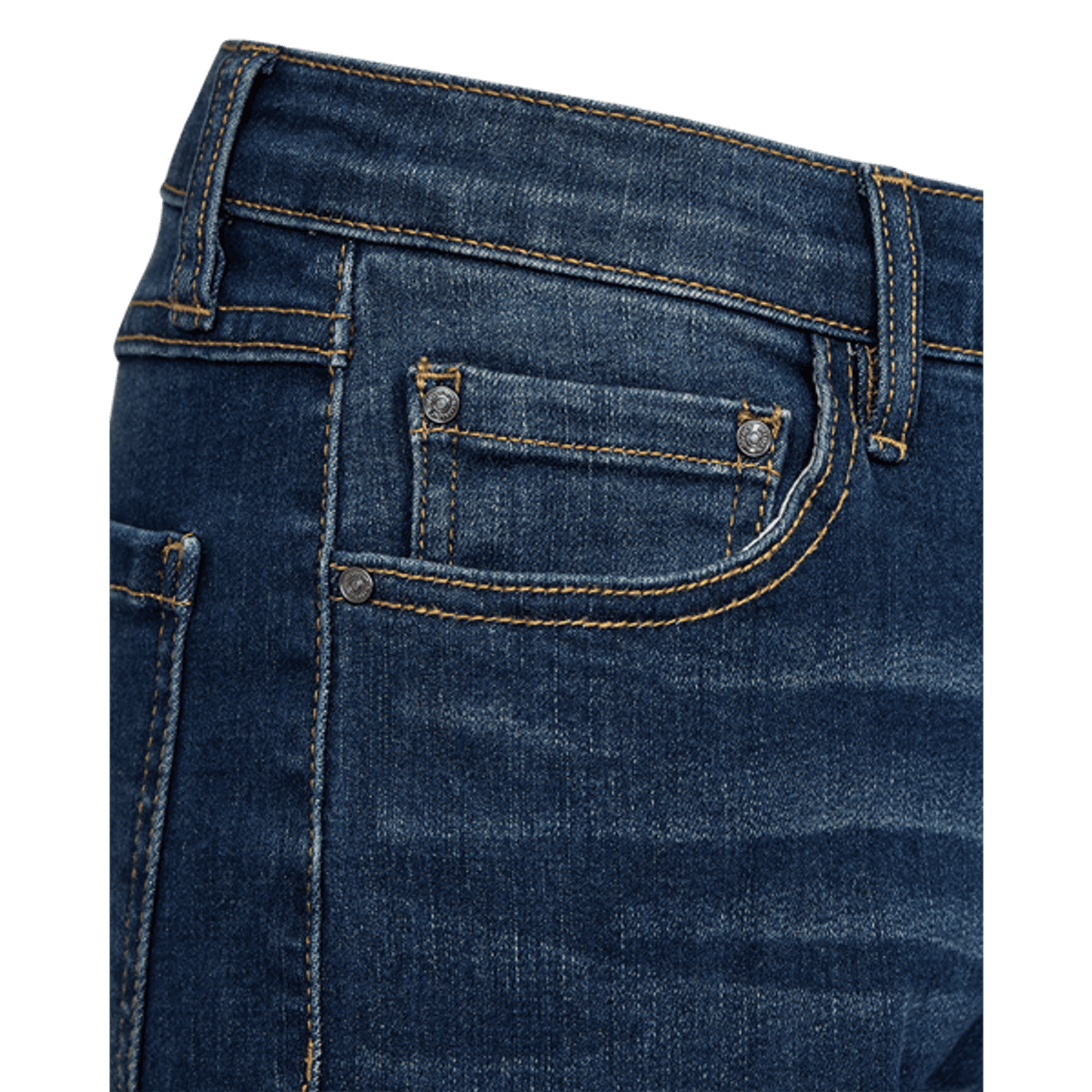 JANNI JEANS CAPRI  - MEDIUM BLUE VASK