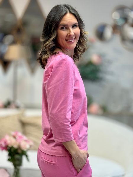 Hovedbilde FENJA TOPP 3/4 ERM - ROSA