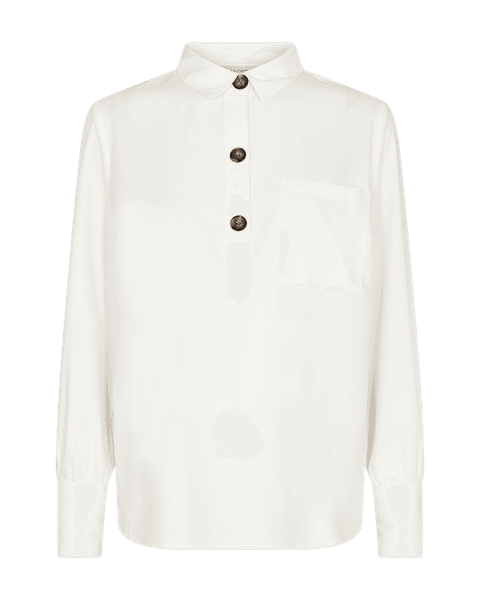 Hovedbilde FLYNN SKJORTE M/KNAPPER - OFFWHITE